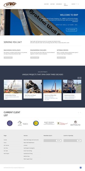 Logotypes: Well & Pump Services